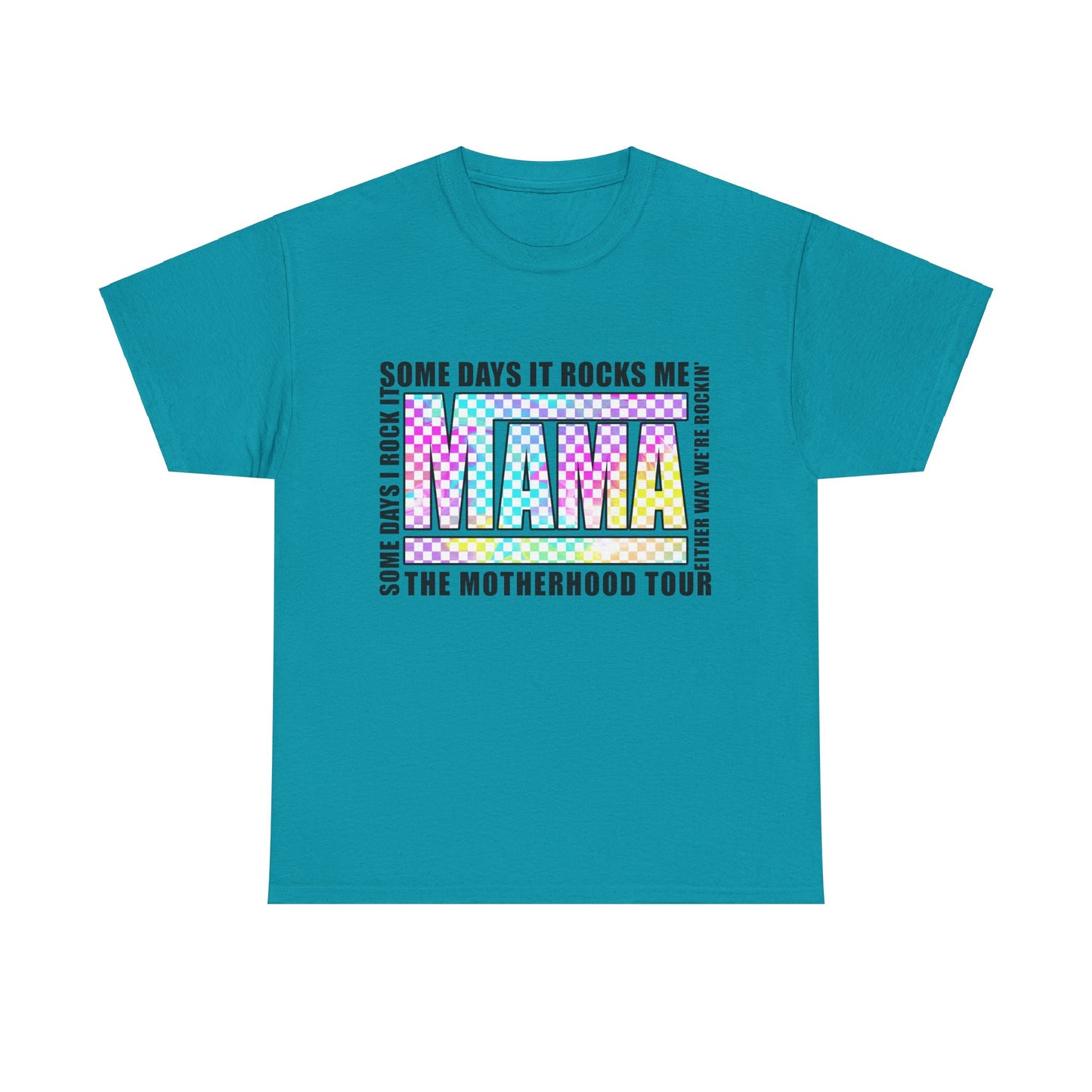 Motherhood some days I rock it,Sassy Quote Tee, Funny Statement,Edgy Fashion Statement Quirky Outfit