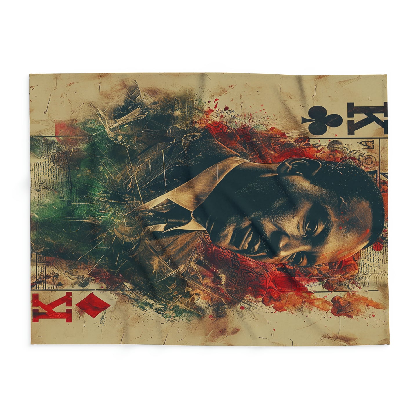 Martin Luther King Arctic Fleece Blanket