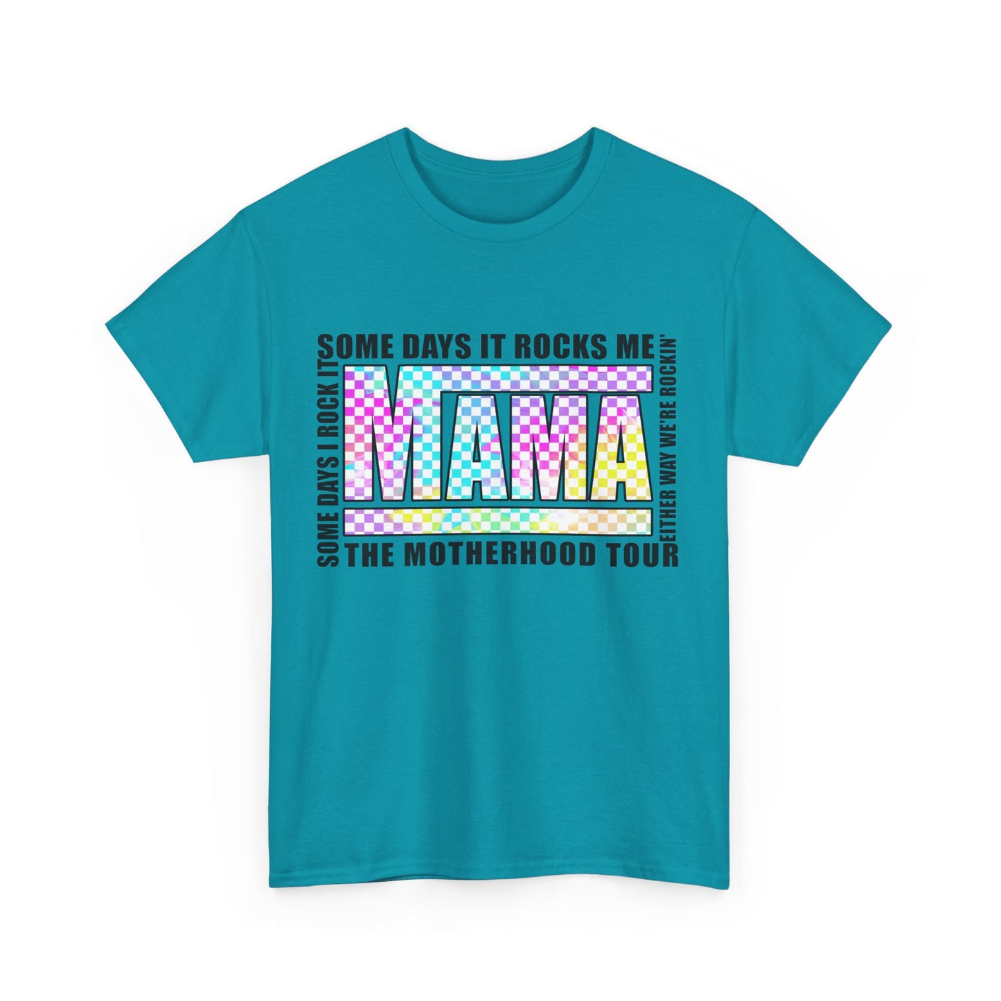 Motherhood some days I rock it,Sassy Quote Tee, Funny Statement,Edgy Fashion Statement Quirky Outfit