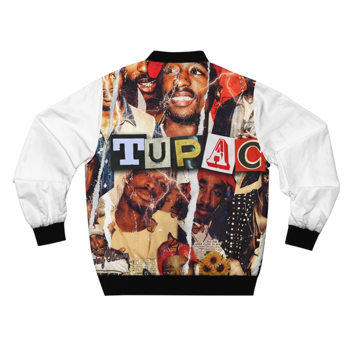 Tupac collage Bomber Jacket