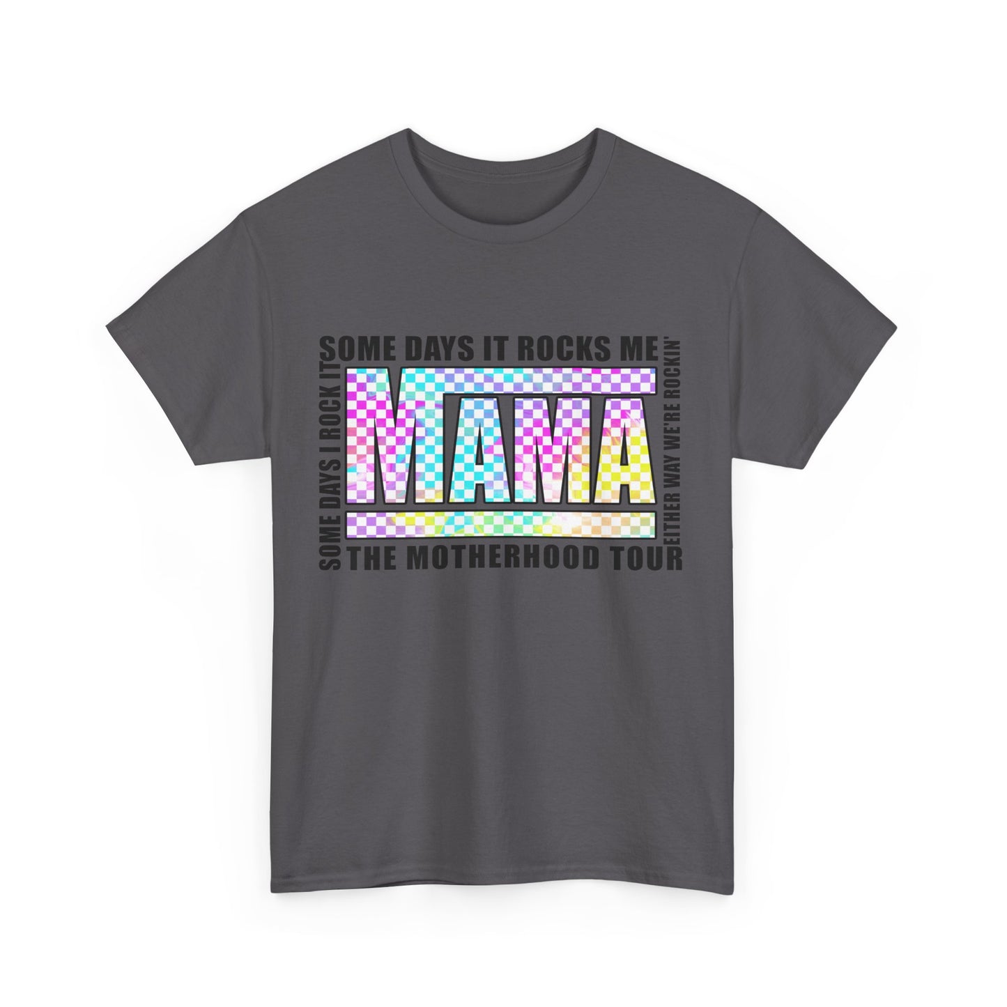 Motherhood some days I rock it,Sassy Quote Tee, Funny Statement,Edgy Fashion Statement Quirky Outfit