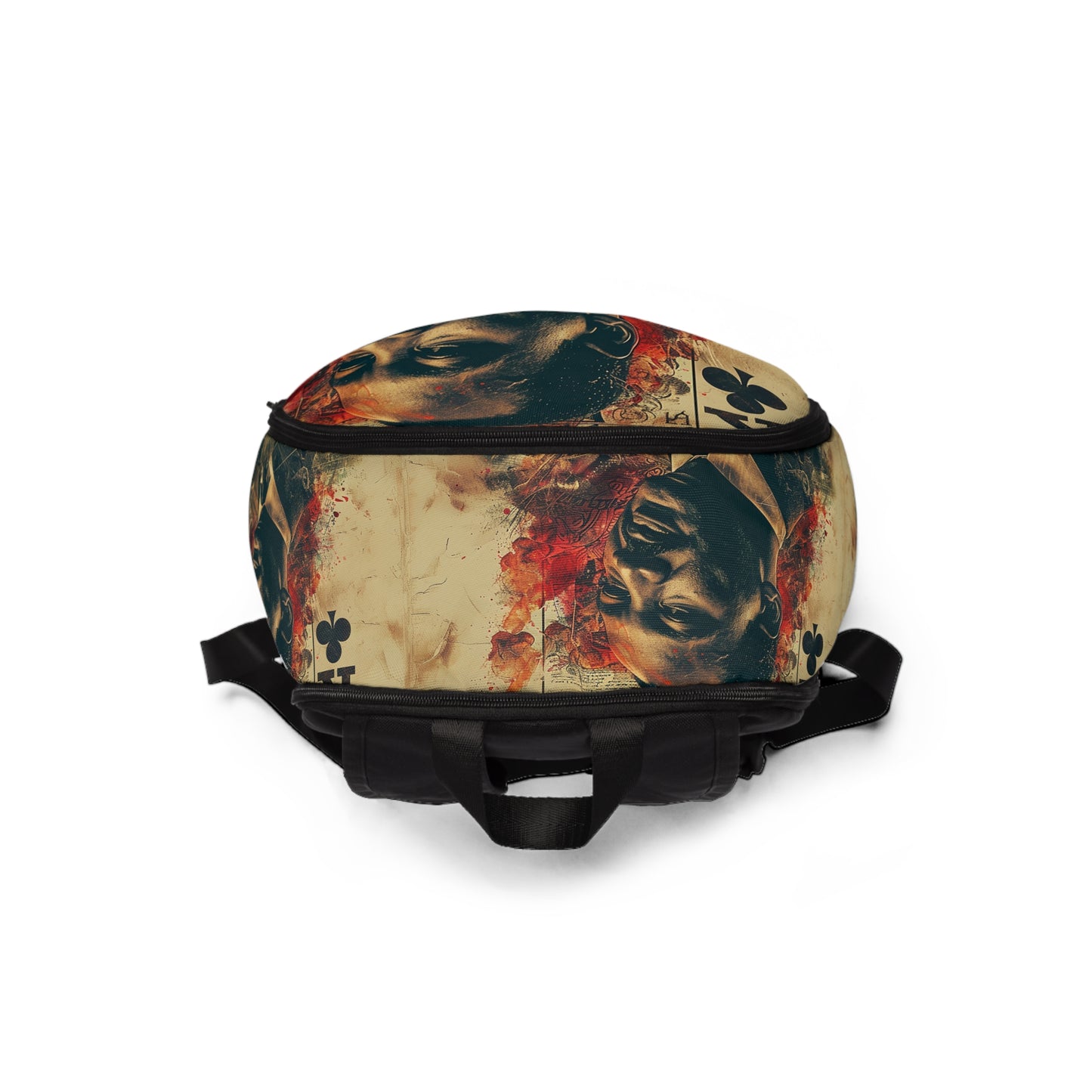 Martin Luther King Card Unisex Fabric Backpack