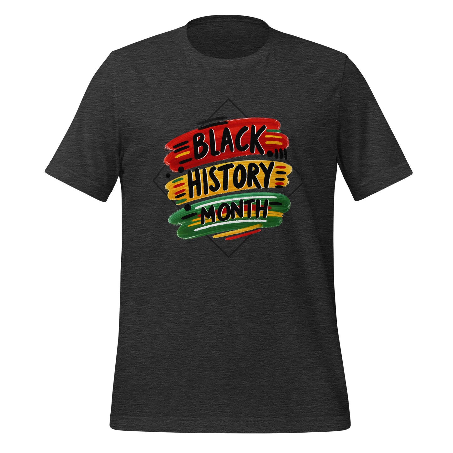 Black History Unisex t-shirt Dark Grey Heather