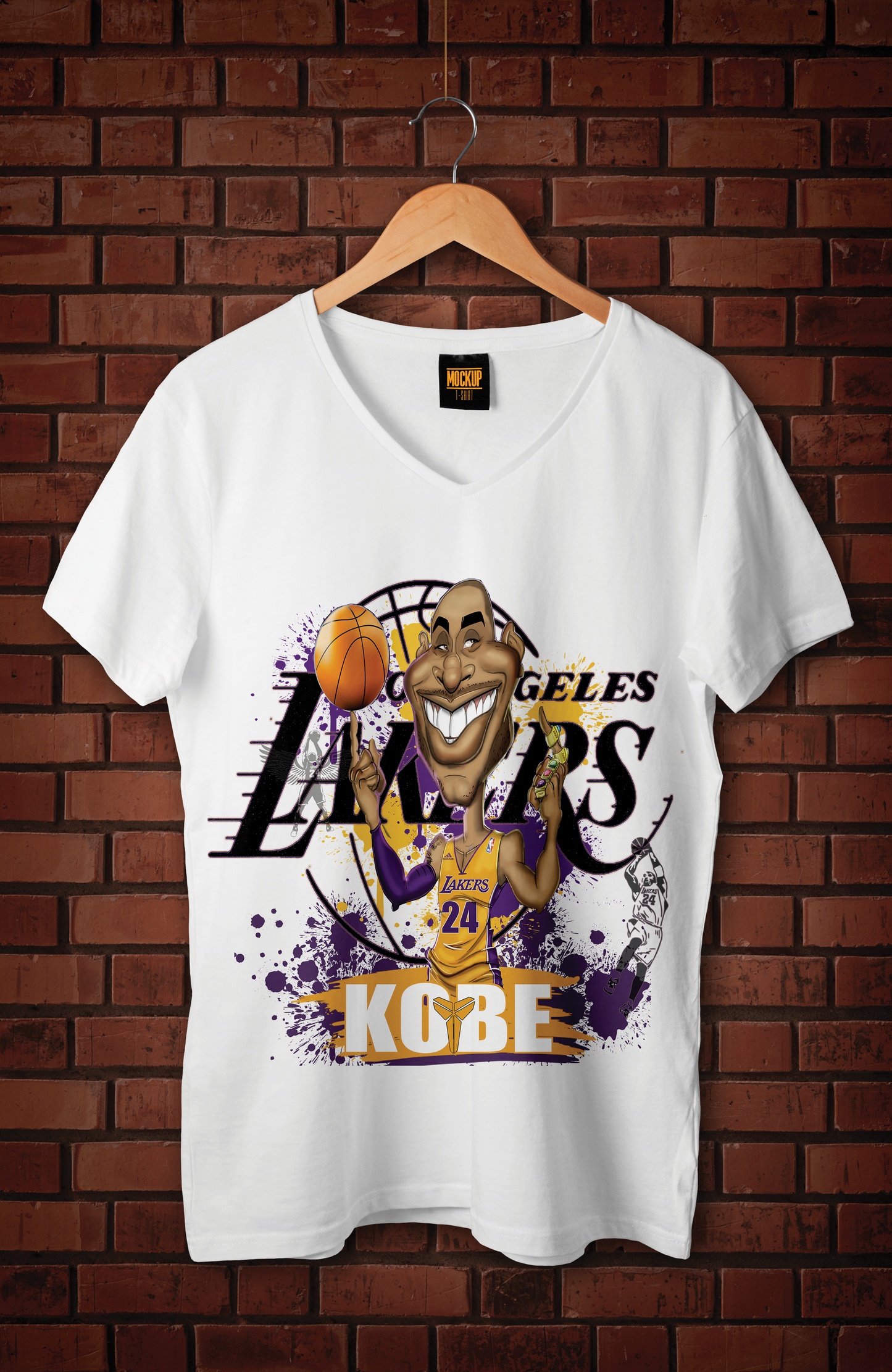 Kobe Bryant Caricature