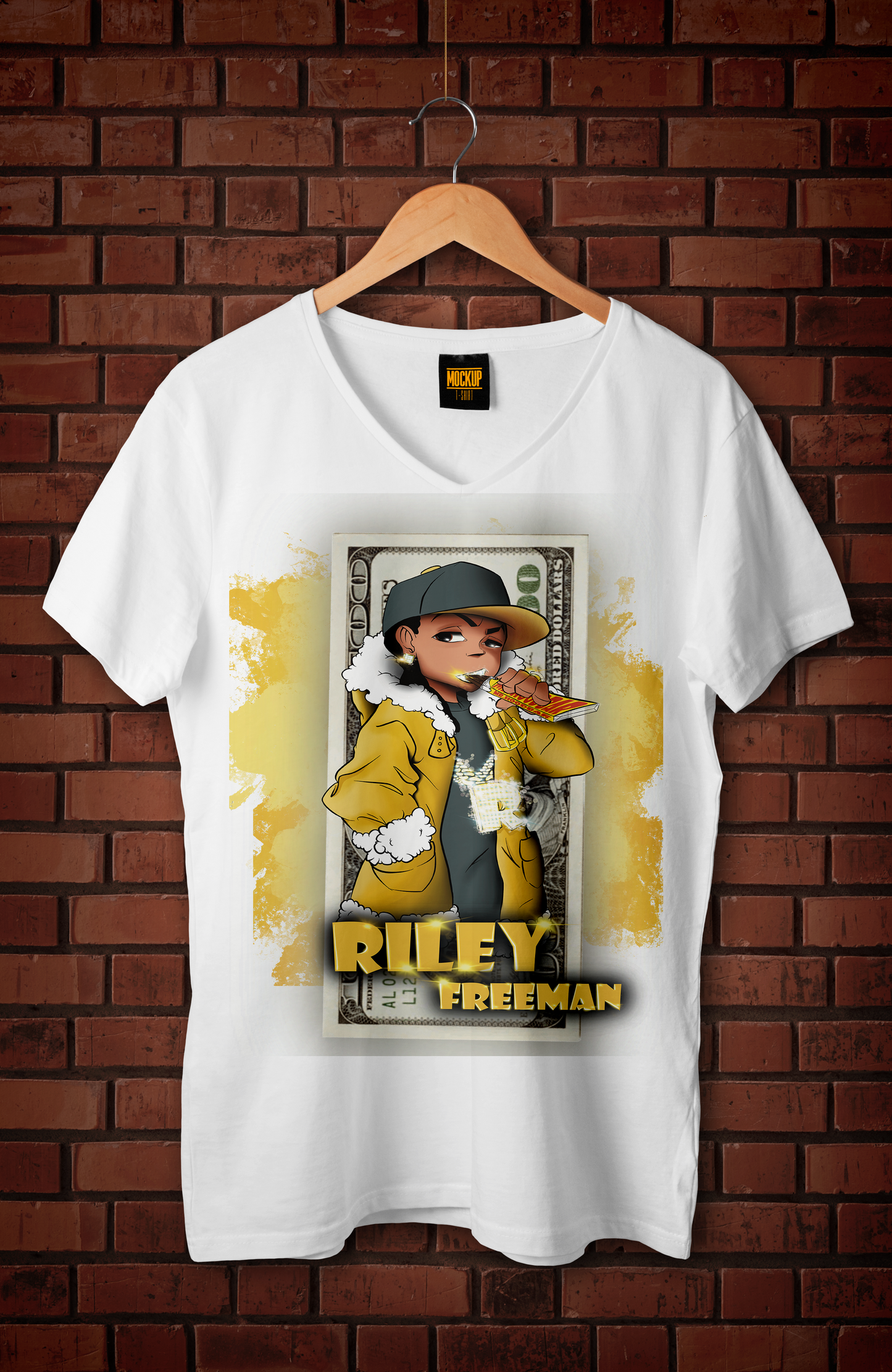 Riley Caricature