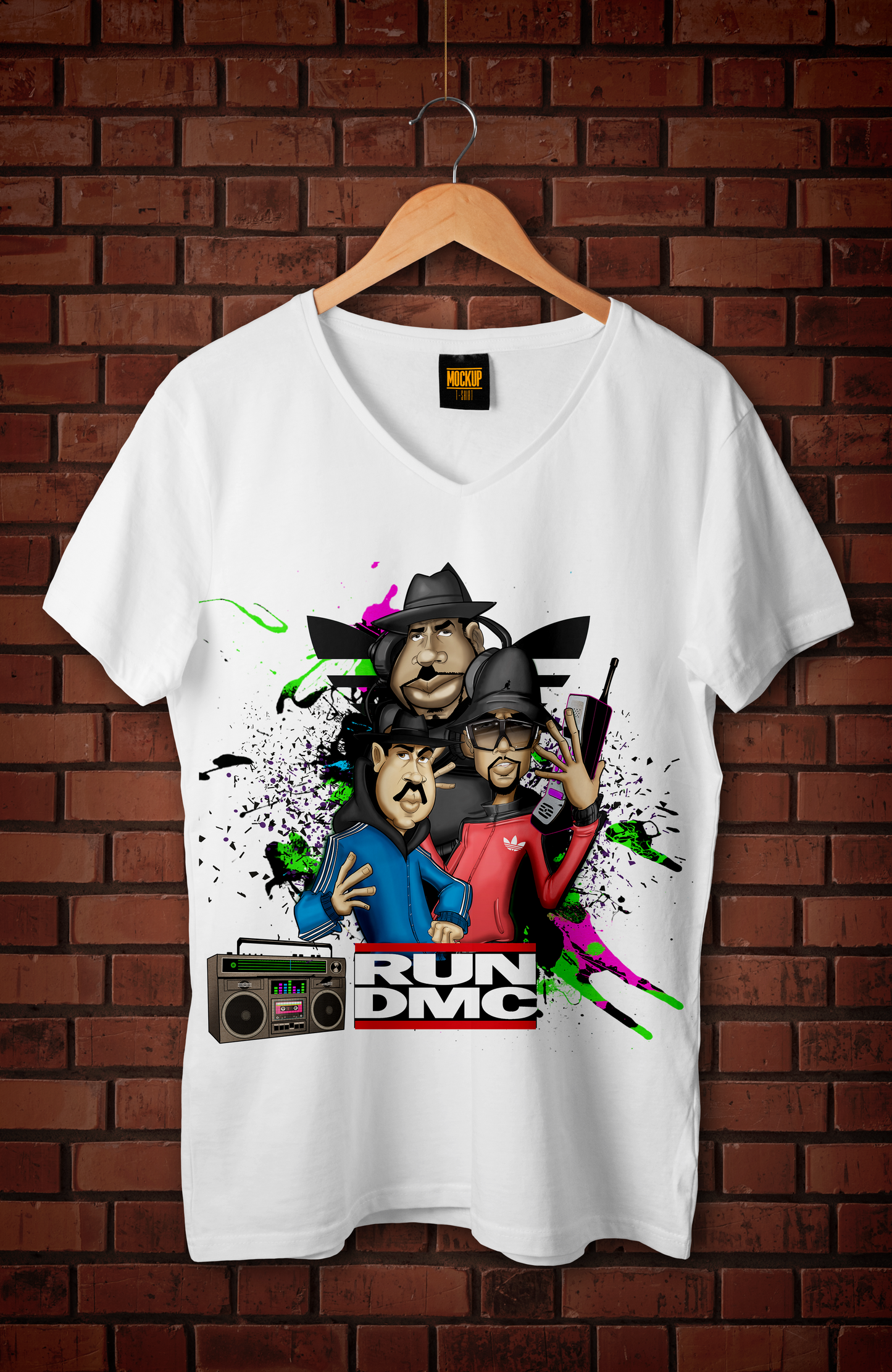 Run DMC Caricature