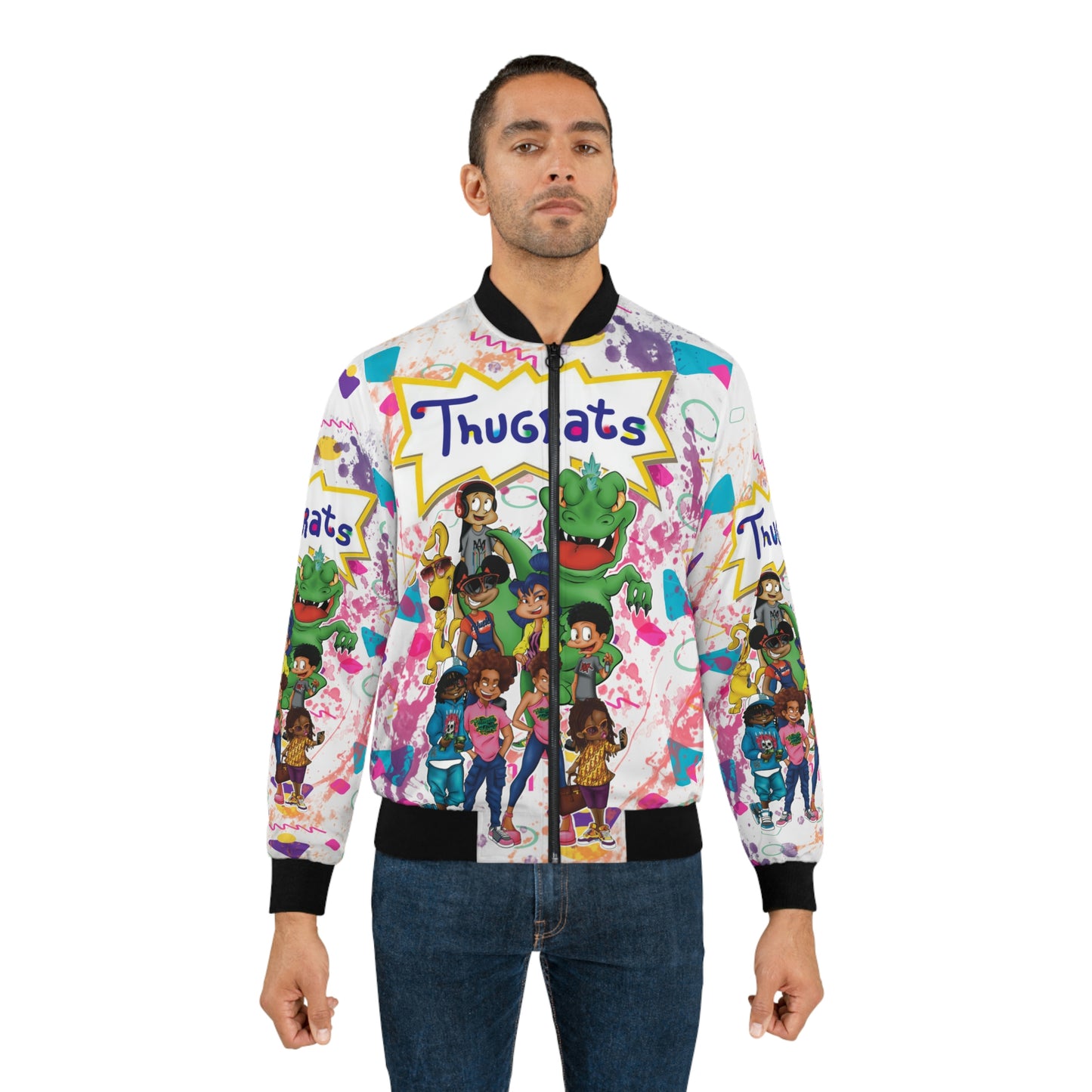 90's cartoon themed Bomber Jacket Thugrats