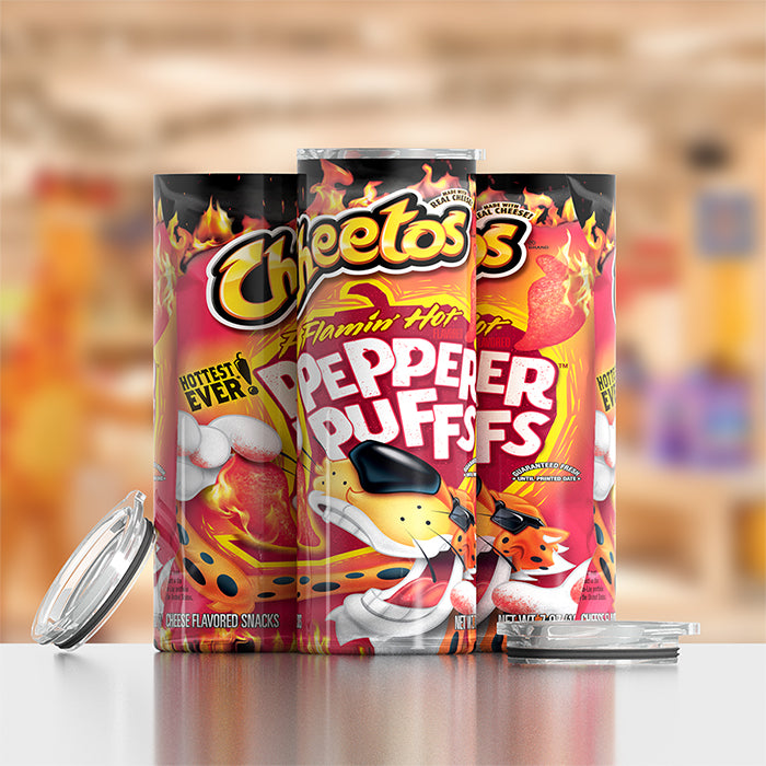 Flaming Cheetos Tumbler