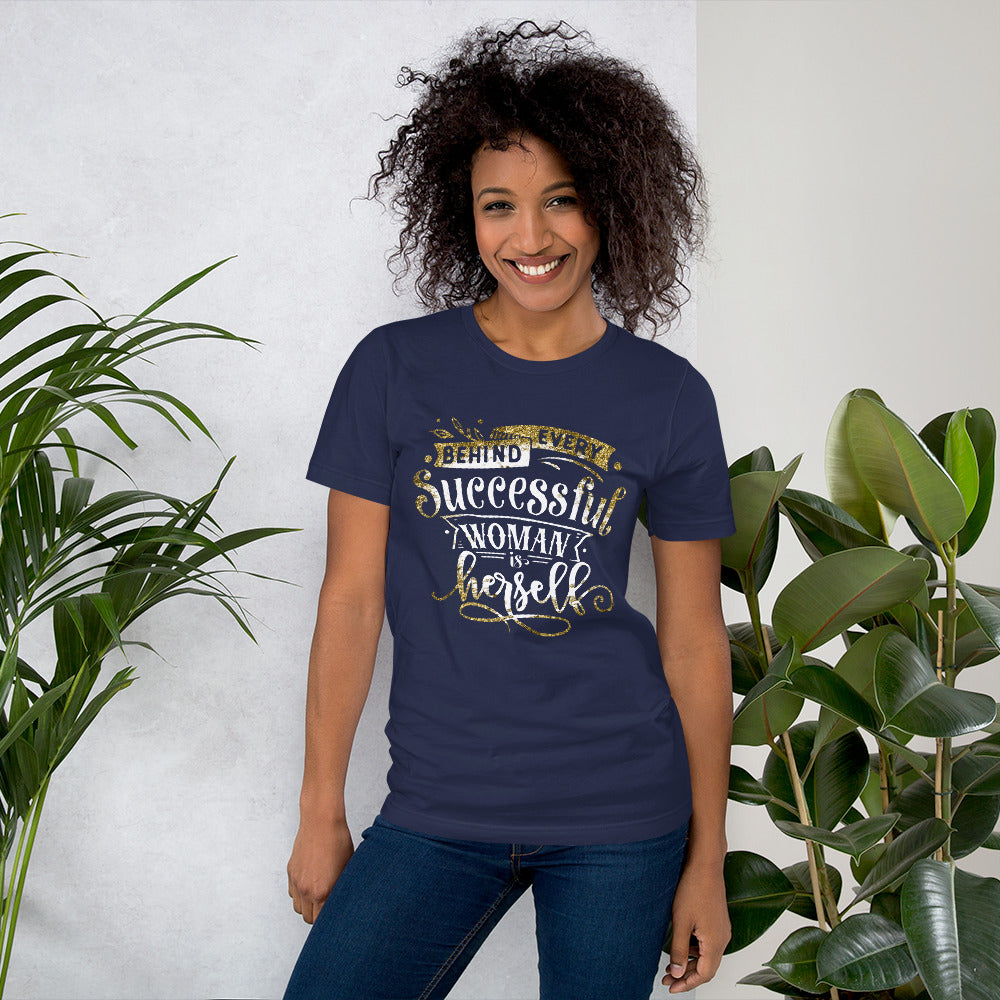 Successful woman Navy
