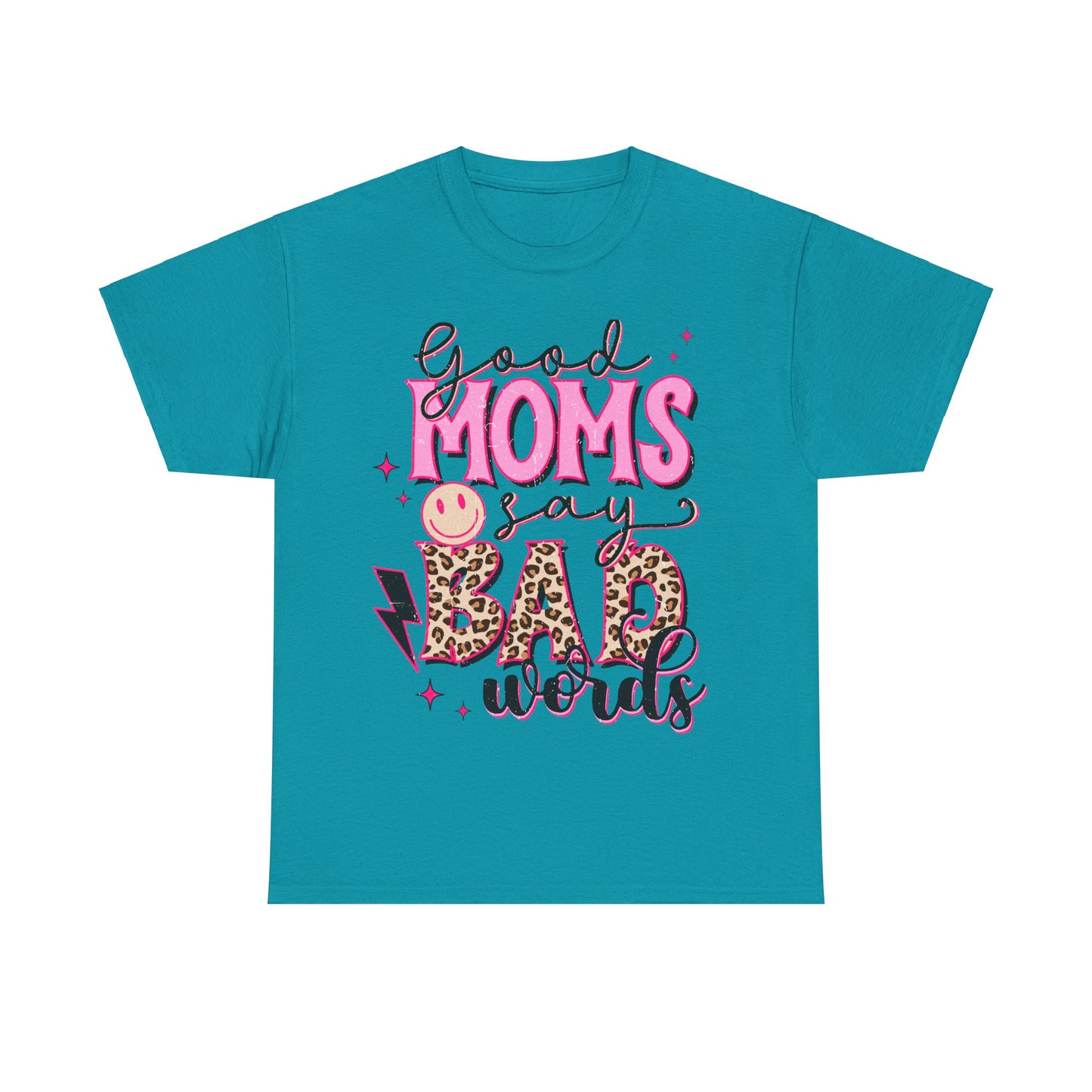 Good Moms say Bad words Unisex Heavy Cotton Tee