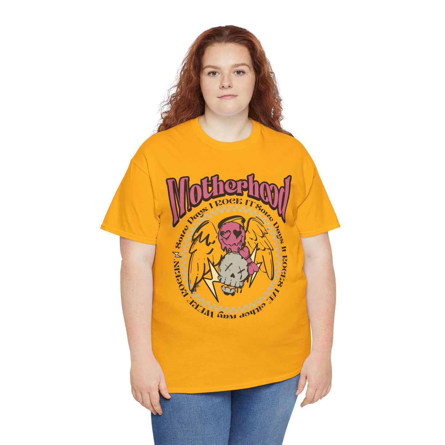 Motherhood Rock Unisex Heavy Cotton Tee