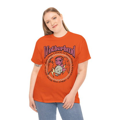 Motherhood Rock Unisex Heavy Cotton Tee Orange