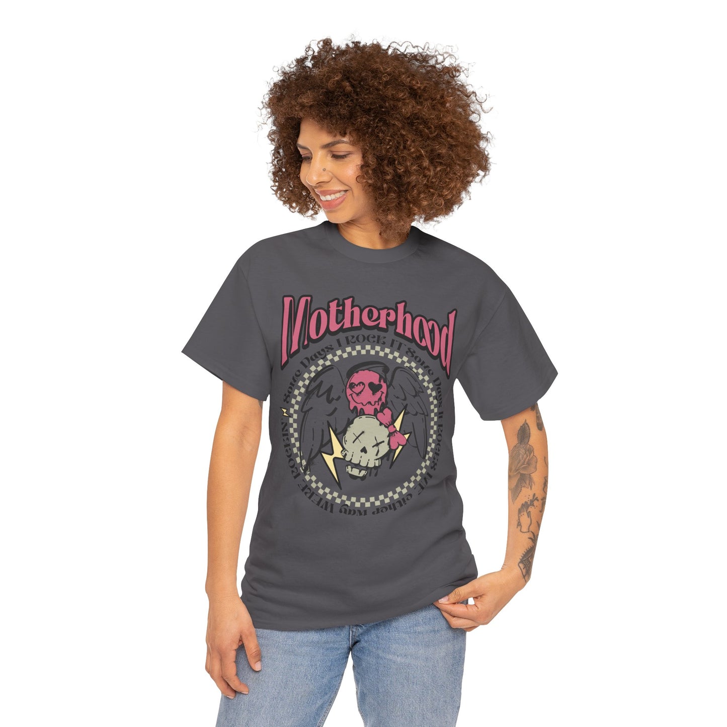 Motherhood Rock Unisex Heavy Cotton Tee