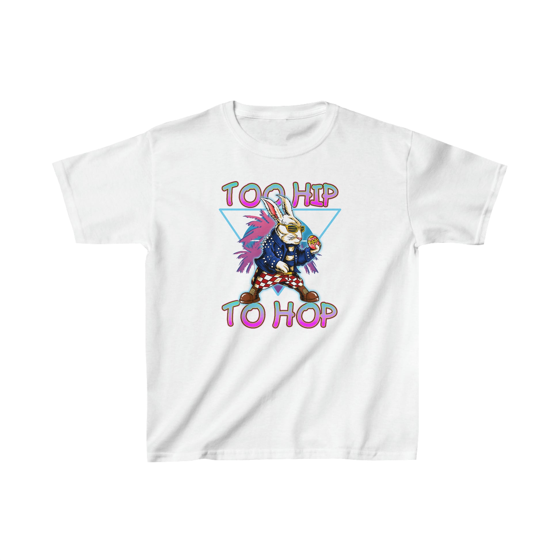 Too hip Too hop Shirt for Kids Heavy Cotton™ Tee White