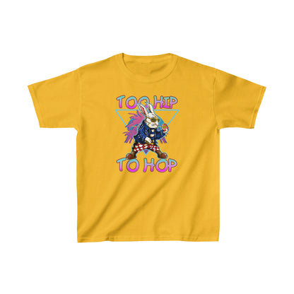 Too hip Too hop Shirt for Kids Heavy Cotton™ Tee Gold