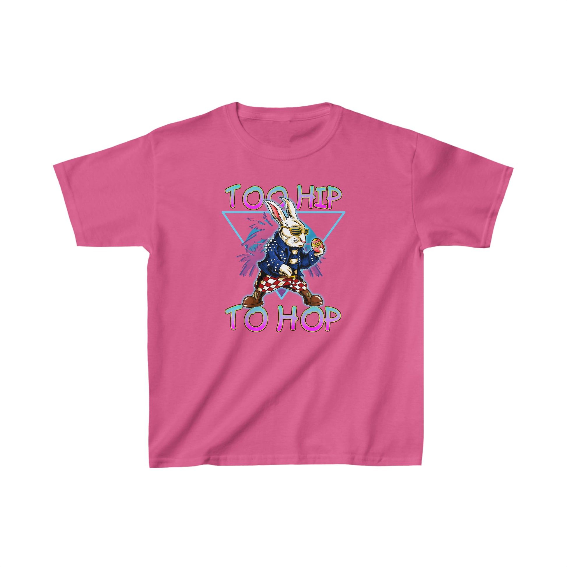 Too hip Too hop Shirt for Kids Heavy Cotton™ Tee Heliconia