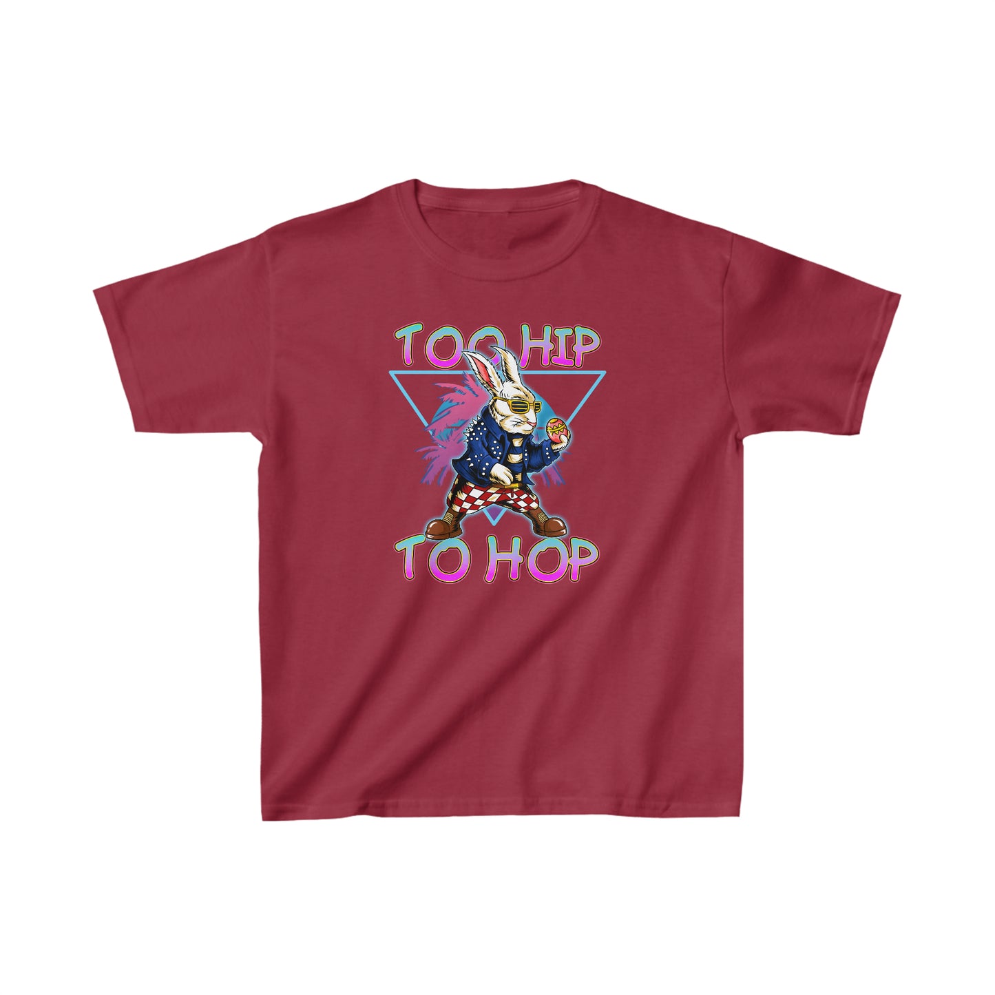 Too hip Too hop Shirt for Kids Heavy Cotton™ Tee Cardinal Red