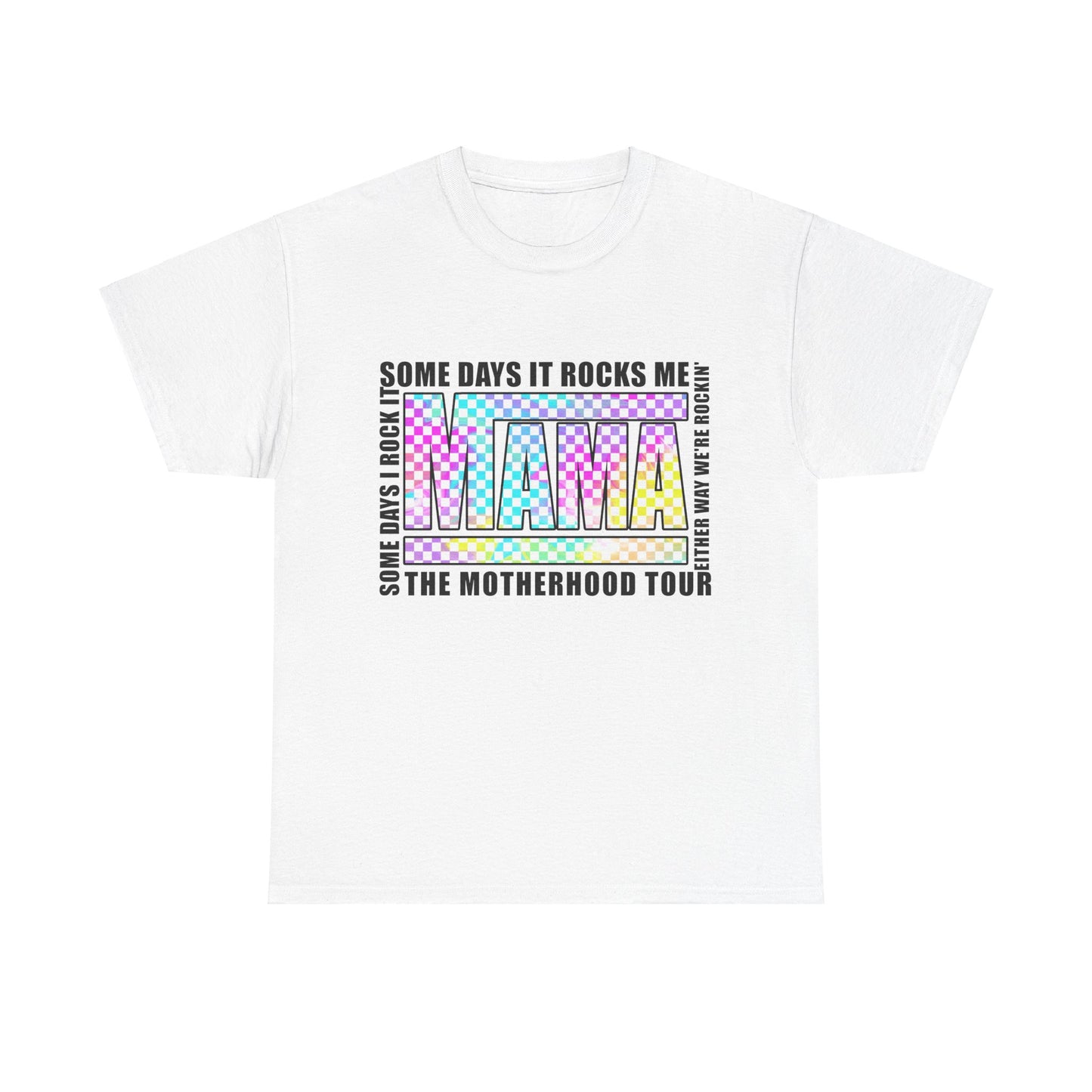 Motherhood some days I rock it,Sassy Quote Tee, Funny Statement,Edgy Fashion Statement Quirky Outfit