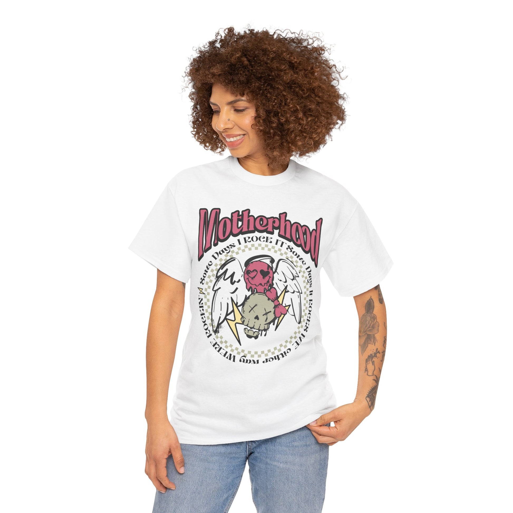 Motherhood Rock Unisex Heavy Cotton Tee