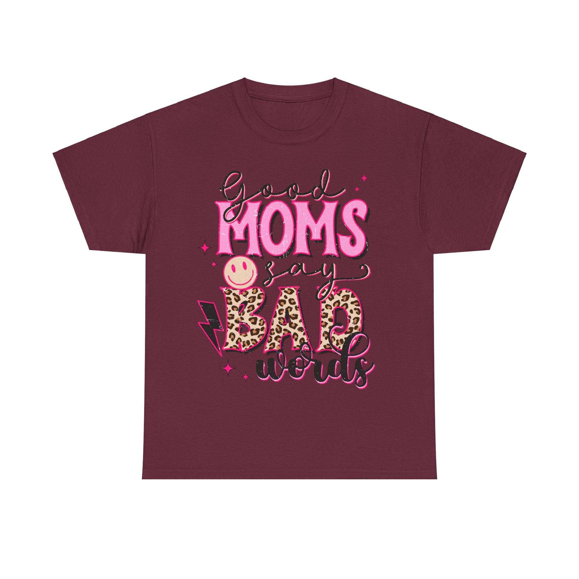 Good Moms say Bad words Unisex Heavy Cotton Tee