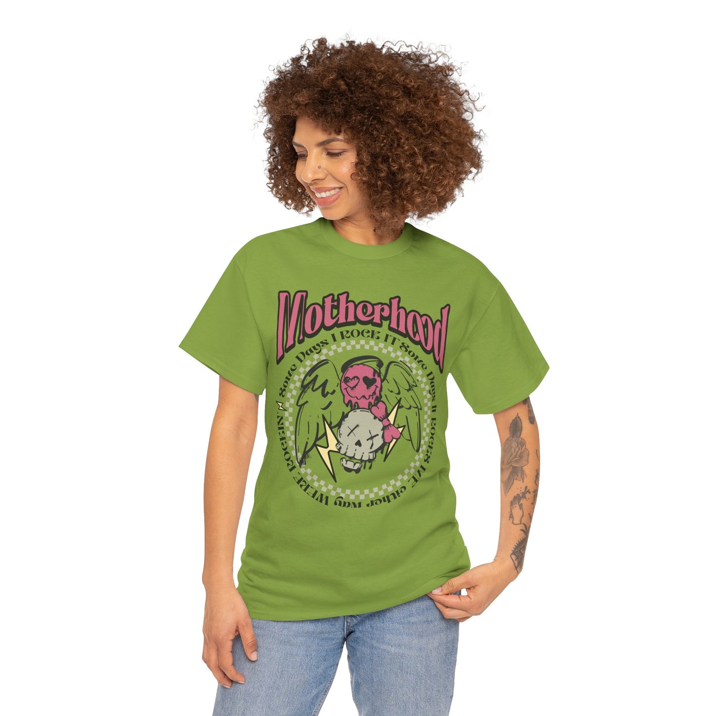 Motherhood Rock Unisex Heavy Cotton Tee