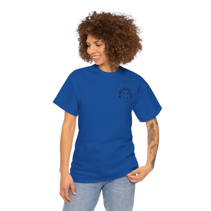 Mama is off Duty go ask Dad Unisex Heavy Cotton Tee Royal