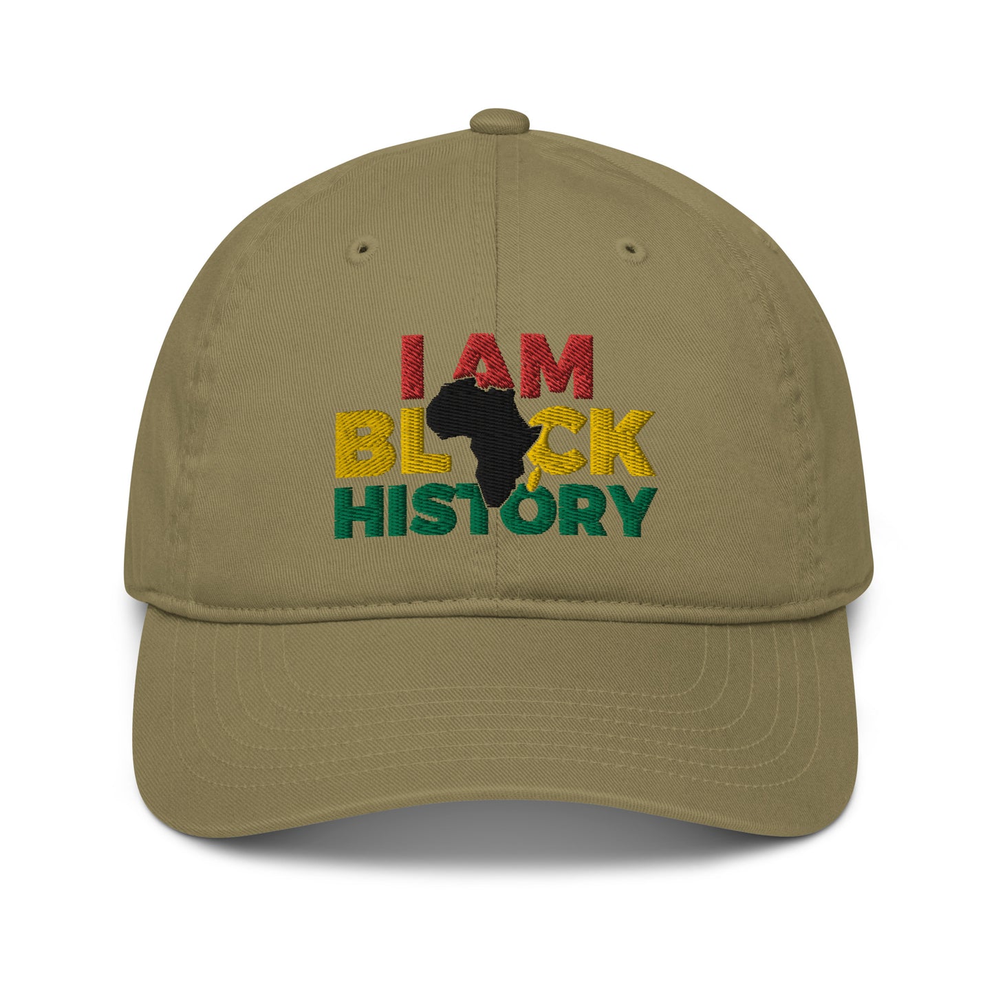 Black History Organic dad hat Jungle