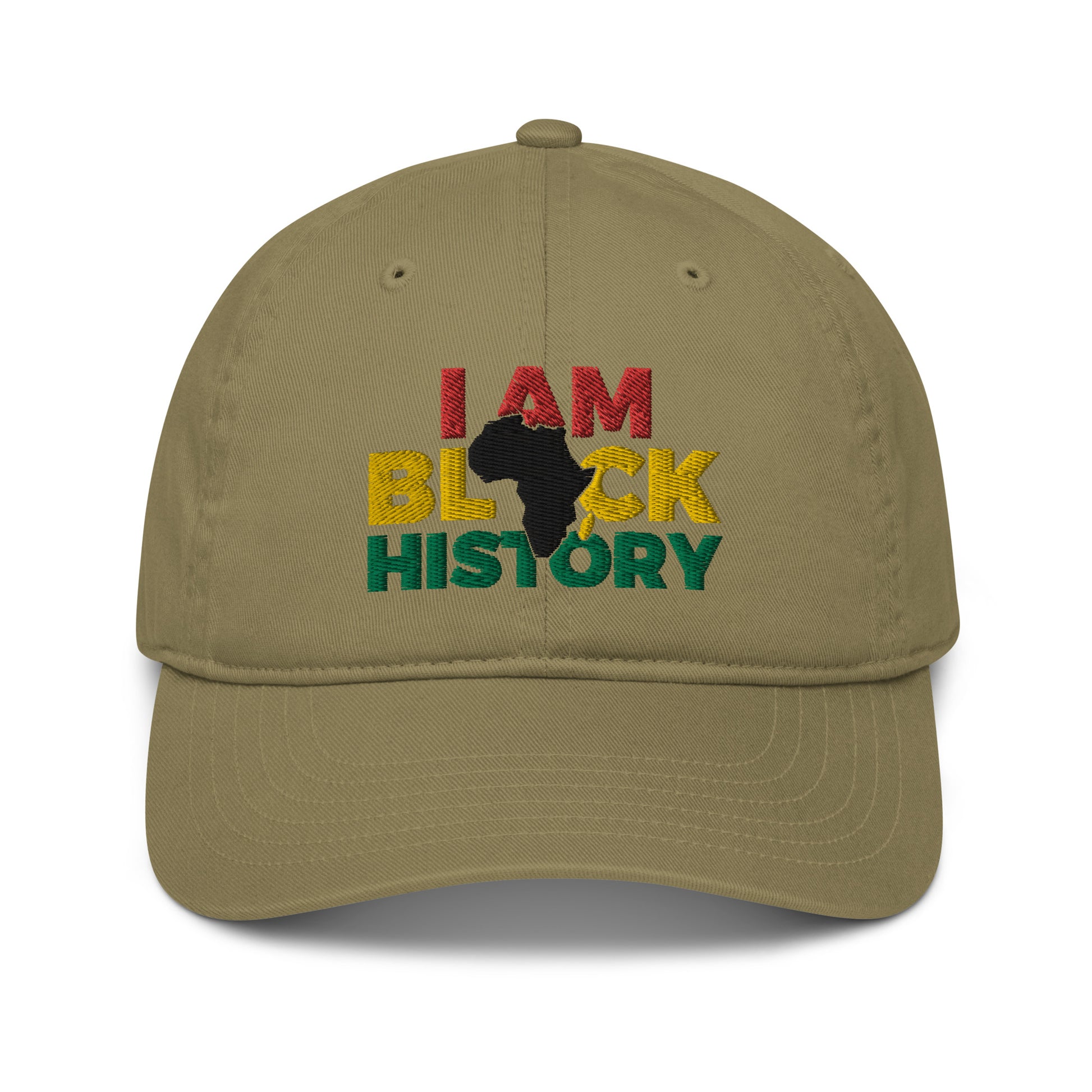 Black History Organic dad hat Jungle