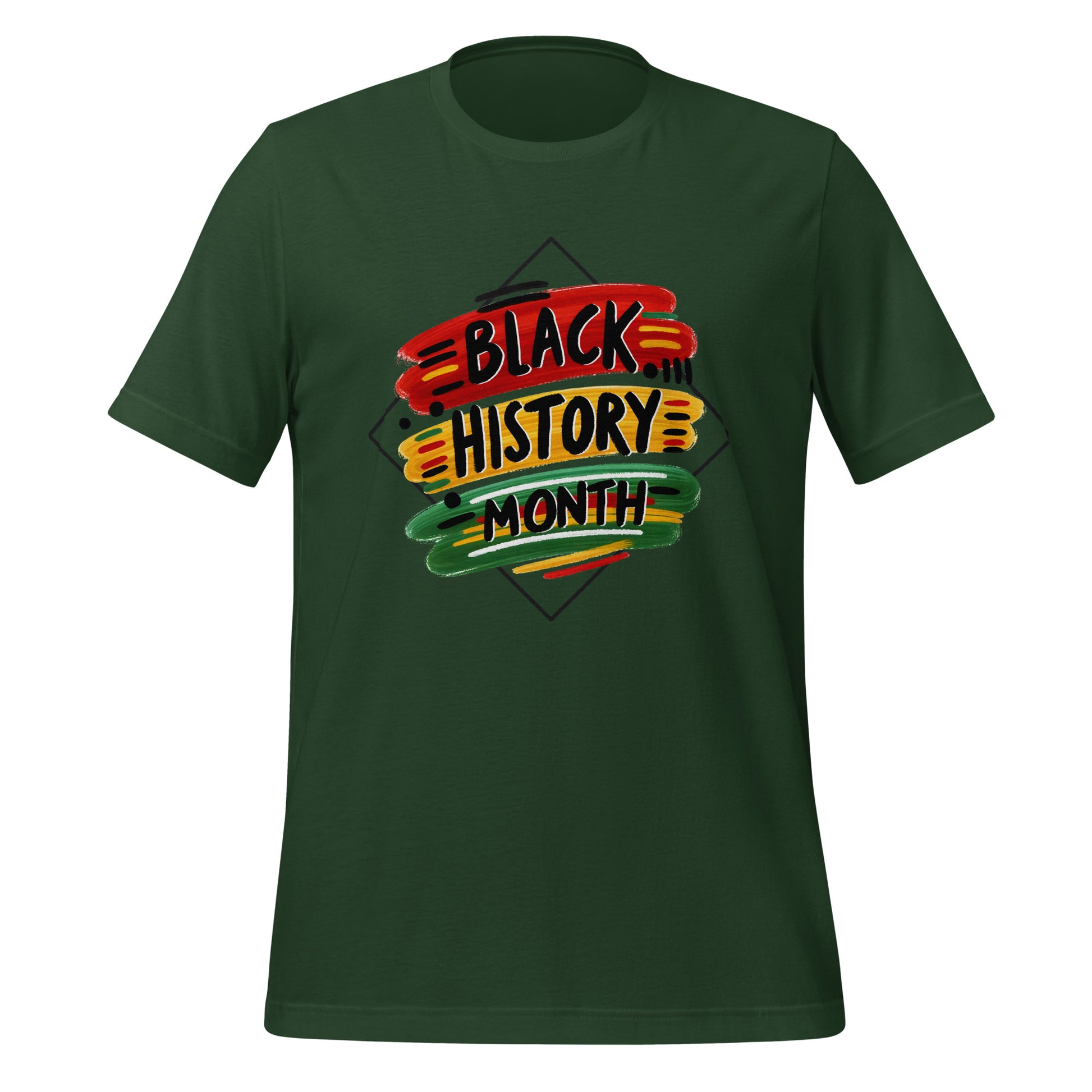 Black History Unisex t-shirt Forest