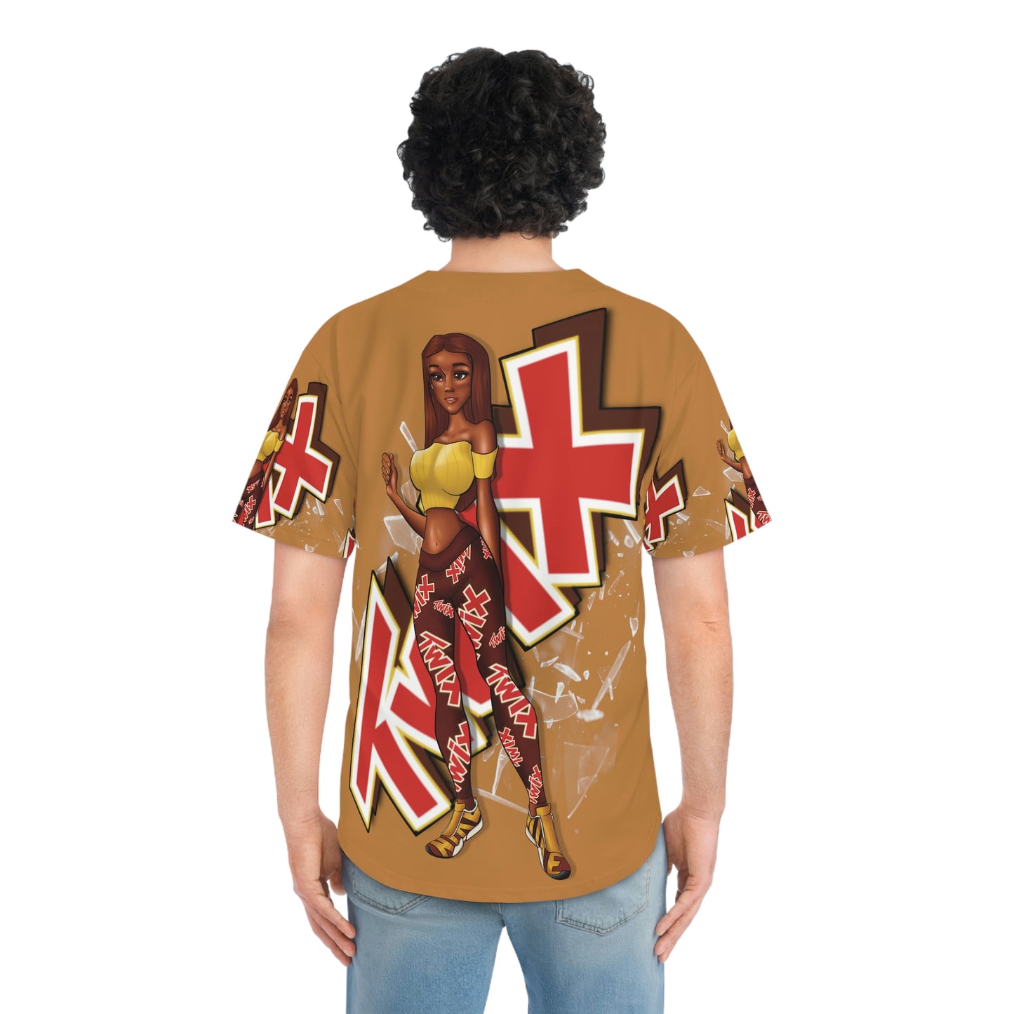 Candy Theme Twix Baseball Jersey