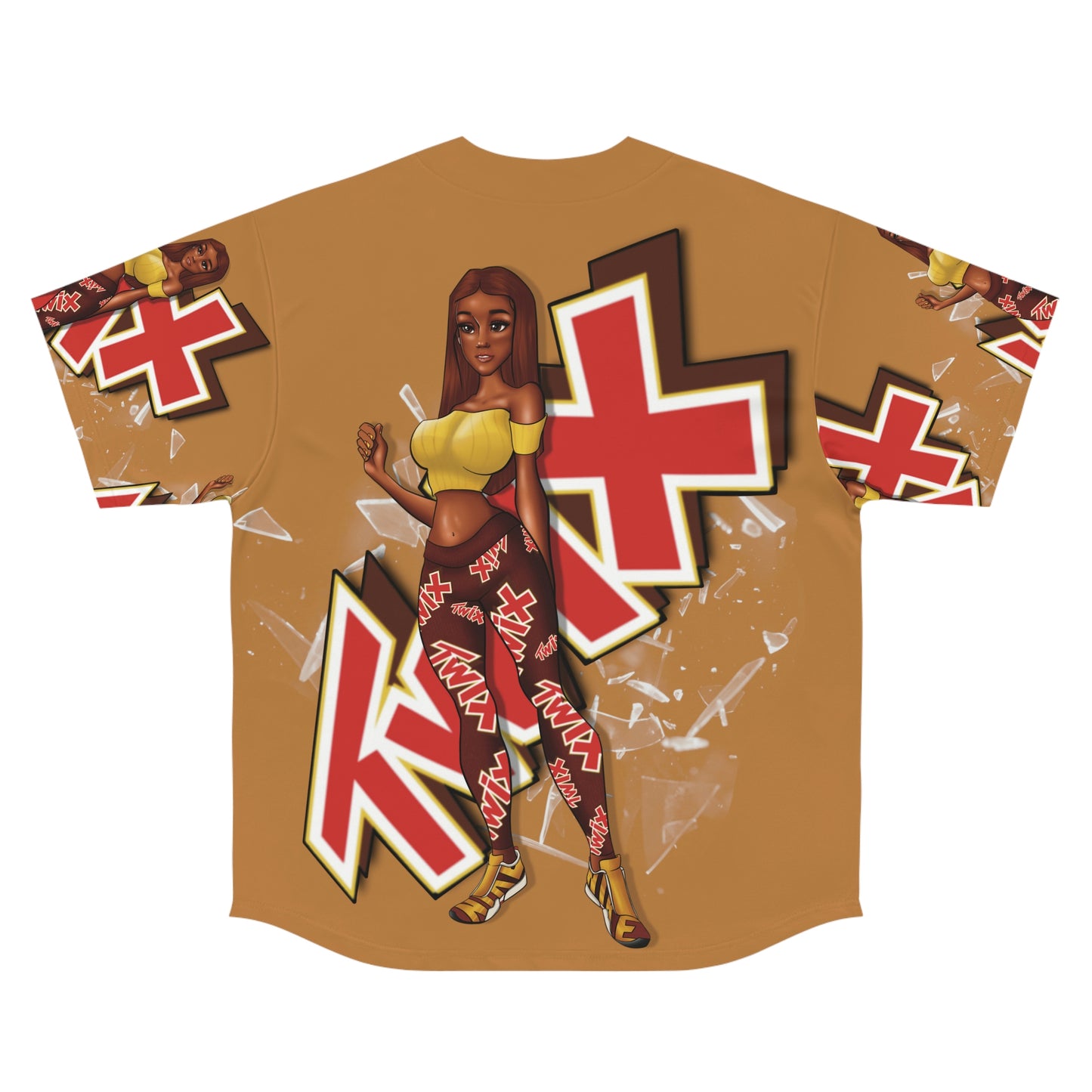 Candy Theme Twix Baseball Jersey