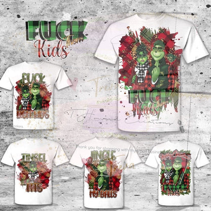 Grinch Xmas F them Kids
