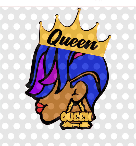 queen with earring
